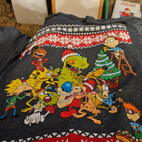 nickelodeon Christmas t-shirt size m - Picture 2 of 5